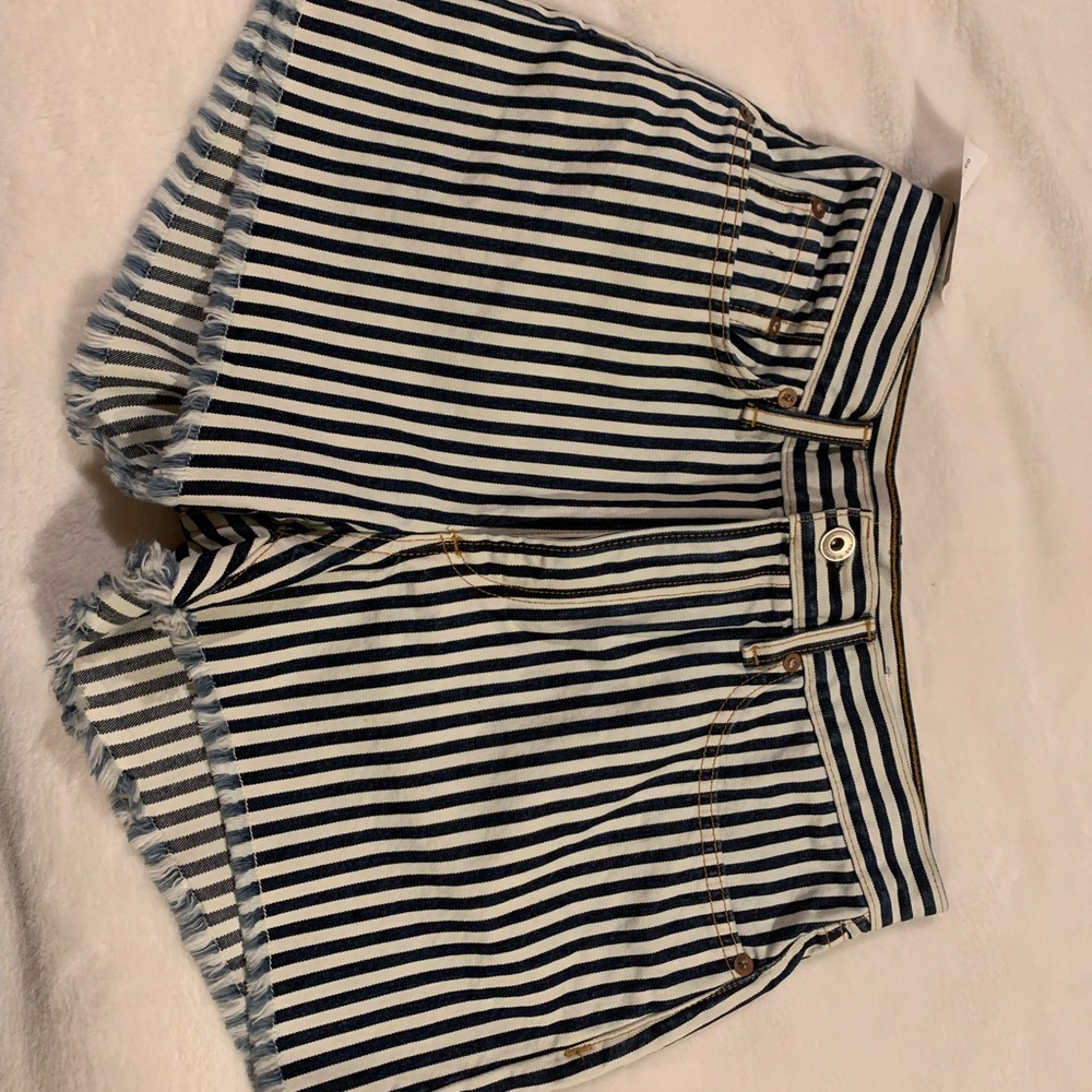 Rag & bone stripped shorts